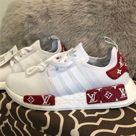 gucci nmd custom white|adidas x Gucci gg monogram.